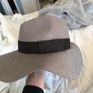 Brixton piper floppy wool hat in Oatmeal...
